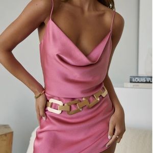 Miss Lola Aria (Gold) Adjustable Length Belt